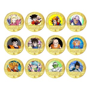 Moneda Conmemorativa de Sun Wukong, Medalla Conmemorativa de la Montaña Brillante, Moneda de Oro Conmemorativa de Super Saiyan, Regalo de Anime - Product Image 1