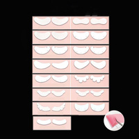 Patchs oculaires en silicone colorés lavables à la kératine, très demandés, pour crème contour des yeux, empêchant l'évaporation des nutriments