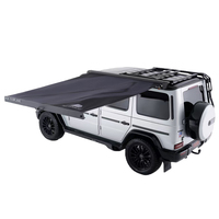 ADA OVERLAND Auvent latéral de voiture sur mesure de haute qualité, tente extérieure à 90 degrés, auvent autoportant LED 4x4 tout-terrain 2,3 m