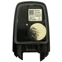 Clé à distance intelligente d'origine pour Isuzu MUX OEM 2016 2 boutons 433mhz 46 puces authentique FCC ID ACJ932U01 LONSDOR Garantie de 12 mois