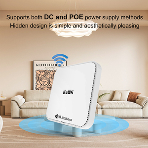 Access Point da Soffitto WiFi7 KuWFi 3600Mbps con Porta 2.5G, <span class=keywords><strong>Rete</strong></span> Wireless per 128 Utenti, per Hotel e Scuole, con Porta Gigabit RJ45 - Product Image 4