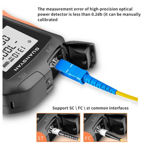 Optisches Leistungs messgerät 4 in1 mit VFL Mini Fiber Deviser Netzwerk kabel <span class=keywords><strong>tester</strong></span> Verteiler OPM Preis PON Laser empfänger geräte - Product Image 5