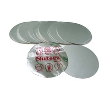 Doublure de capuchon de joint d'induction de papier d'aluminium de bouteille en plastique d'impression