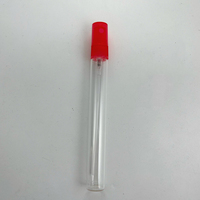 Flacon pulvérisateur de parfum en verre transparent de 10 ml en stock, flacon de parfum portable de voyage, flacons de distribution d'échantillons de parfum