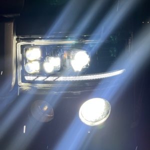 Venta al por mayor de fábrica: Faros proyectores LED de matriz de 4 lentes mejorados para camiones Scania P G R T 1997-2017 de alta luminosidad - Product Image 3