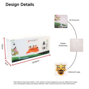 Sản phẩm nông nghiệp Hộp quà tặng với văn hóa Trung Quốc in tùy chỉnh cho Trà tăng cường trình bày - Product Image 5