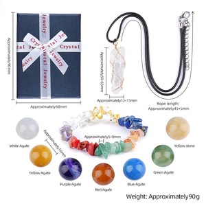 Kit <span class=keywords><strong>de</strong></span> Piedras <span class=keywords><strong>de</strong></span> Cristal <span class=keywords><strong>de</strong></span> Chakra para Sanación, Varitas <span class=keywords><strong>de</strong></span> Cristal Curativas, Puntas <span class=keywords><strong>de</strong></span> Reiki, Juego <span class=keywords><strong>de</strong></span> 7 Chakras, Piedras Pulimentadas, Pulseras <span class=keywords><strong>de</strong></span> Chakra, Meditación - Product Image 3