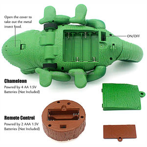 Jouets caméléons télécommandés infrarouges pour farces et blagues, jouet caméléon télécommandé changeant de couleur, animaux de compagnie électroniques qui marchent, jouet de voiture, animaux - Product Image 6