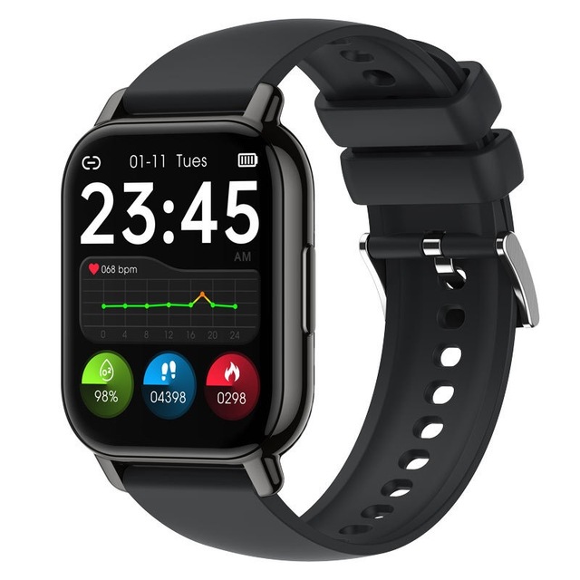 C20 Smart Watch Bluetooth Calling 1.8 Inch IPS Square Large Screen Heart Rate Blood Pressure Monitoring Sports