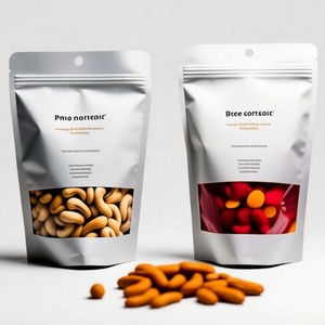 Customized Logo Baggies Stand Up Pouch Food Cashew Nuts <b>Packaging</b> <b>Bags</b> With Logos Doypack Aluminum Foil Stand Up Pouch - Product Image 1