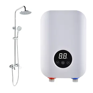 Pemanas air listrik instan tanpa tangki produk trendi produsen dapur kamar mandi pintar pemanas air listrik untuk pancuran