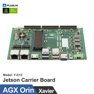 บอร์ดพัฒนา PLink Y-C13 แบบฝังตัว Jetson AGX Orin/AGX Xavier พร้อมพอร์ต USB3.0 2 ช่อง และพอร์ต USB2.0 2 ช่อง รองรับอุณหภูมิ -40~+85 องศาเซลเซียส สำหรับการประมวลผล AI Edge Computing รุ่น Y-C13 - Product Image 1