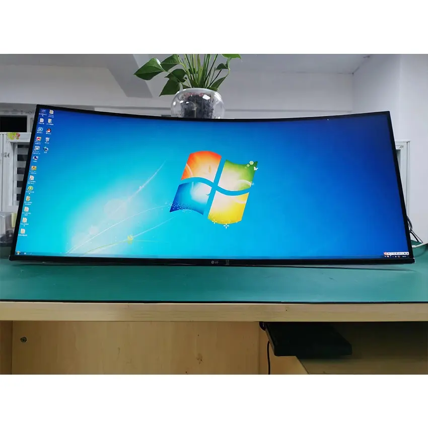 34 "4K LM340UW6 SSB1 60hz dar çerçeve kavisli R1900 LCD ekran U3421WE monitör onarım yedek ekran veya Diy monitör