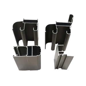 Profils d'extrusion en aluminium brun café chanfreinés pour la construction de meubles, légers, durables, faciles à assembler - Product Image 2