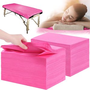 Lenzuola monouso in tessuto Non tessuto con foro traspirante per salone di tatuaggio copri letto per massaggio lettino Spa Business Trip - Product Image 1