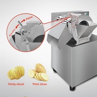 Fabrieksdirect verkoop multifunctionele snijmachine voor aardappelen, groenten, fruit, melk, water en motoren voor commercieel gebruik