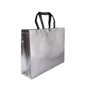 günstige kundenspezifische luxus-heißsiegel-vliesstoff-tasche dreidimensionale supersoniche handtasche mit folie ultraschall pp vliesstoff-tasche