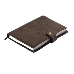 Revues personnalisées vente à chaud carnet de notes Journal de voyage rétro couverture rechargeable Journal en cuir carnet de notes à couverture souple