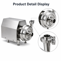 Pompe centrifuge sanitaire en gros, en acier inoxydable, couleur personnalisée, haute pression, qualité alimentaire, fabrication chinoise