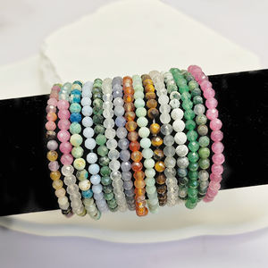 Pulsera de piedras preciosas semipreciosas Zooying, joyería de piedra natural hecha a mano para mujeres y hombres - Product Image 2