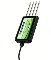Sensor de Suelo Inalámbrico 4G CIPPUS 8 en 1, Vigilancia Inalámbrica 4G con Energía Solar, Monitoreo Móvil, Datos Habilitados