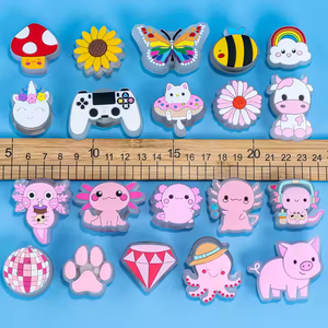 Ánh sáng lên đêm 3D thiết kế sáng Bling bán buôn <span class=keywords><strong>Halloween</strong></span> LED làm tắc nghẽn trang trí LED giày quyến rũ - Product Image 4