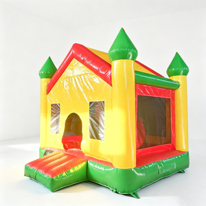Château Gonflable Classique Coloré en PVC Commercial, Capacité 500KG, 4x4m, <span class=keywords><strong>pour</strong></span> Enfants, Extérieur, Idéal <span class=keywords><strong>pour</strong></span> Location de Fêtes - Product Image 6