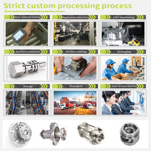 خدمة تصنيع دقيقة بالتحكم الرقمي بالحاسوب والتفريز والخراطة والقطع بالأسلاك ثلاثية الأبعاد لقطع السيارات من الألومنيوم والنحاس والفولاذ المقاوم للصدأ - Product Image 6