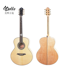 กีตาร์โปร่งคลาสสิค ไม้มะฮอกกานี คุณภาพระดับมืออาชีพ ตัวกีตาร์บาง เคลือบด้าน 6 สาย - Product Image 2