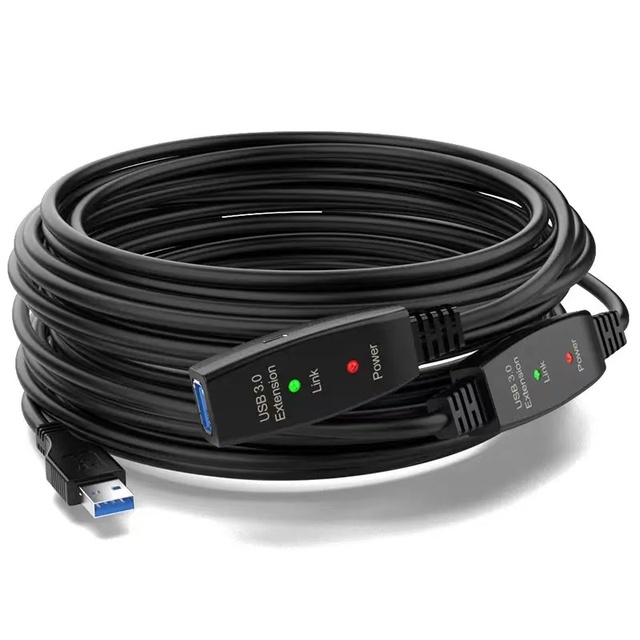 100FT USB 3.0 Active Extension Cable, USB 3.0 Extension Cord A-Male to A-Female