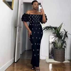 ชุดเดรสงานหมั้นของผู้หญิงเซ็กซี่ยาวหรูหรามีสไตล์โรงงานผลิตตามสั่ง - Product Image 2