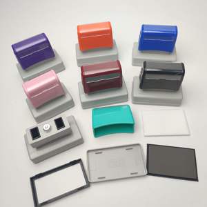 Fabbrica Multi colore maniglia doppio strato 4mm schiuma Flash ufficio insegnante timbro personalizzato Pre inchiostrato timbro Logo timbri Flash - Product Image 5