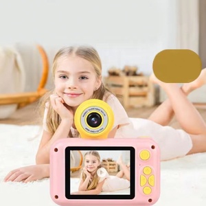 Kids Digital <b>Camera</b> Toy 2.4" IPS HD Screen Front & Instant Print Cute <b>Mini</b> Pink with MicroSD 32GB Built-in Memory - Product Image 4