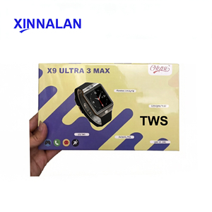 Reloj Inteligente Deportivo X9 Ultra3 con Auriculares TWS, Adaptador de Viaje, Set <span class=keywords><strong>7</strong></span> en 1, Envío Directo - Product Image 1