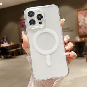 Kinh Doanh Acrylic trong suốt từ tính phí điện thoại trường hợp Đối với <span class=keywords><strong>Samsung</strong></span> A56 A36 A55 A35 A15 A16 A26 di động phụ kiện - Product Image 3