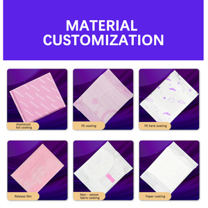 India Shopping Online assorbenti assorbenti in cotone biologico assorbenti naturali a base di erbe traspiranti lunghe parrucche stampate in porcellana - Product Image 3