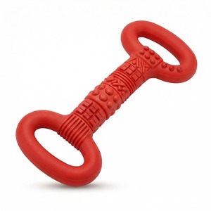 Juguete de Goma Natural Ecológico con Diseño Convexo Personalizado, Juguete Resistente para Masticar para Perros con Mordida Agresiva, Limpieza Dental - Product Image 1