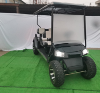 Voiturette de golf électrique la moins chère avec écran tactile LCD, chariot de golf 48V à batterie lithium électrique