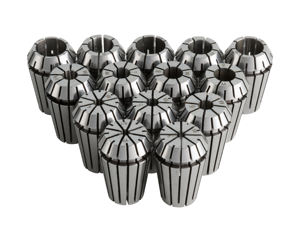 Juego de Pinzas de Resorte Zhong Hua Jiang Er20, 3 Piezas de Alta Precisión de 1/2", 1/4" y 1/8" para Máquina de Fresado y Grabado CNC - Product Image 1