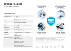 <span class=keywords><strong>SUBLUE</strong></span> Scooter Subacuático Ecológico de Doble Hélice <span class=keywords><strong>Whiteshark</strong></span> Mix 2026 con Batería de Larga Duración y Carga Rápida - Product Image 5