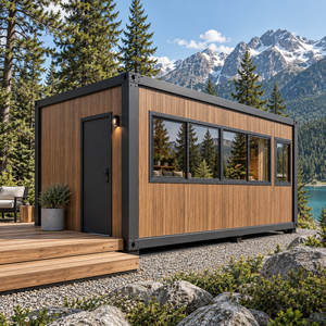 Villa Conteneur Préfabriquée Moderne, Maison Conteneur Prête à l'emploi, Conteneurs pour Jardins, Hôtels, Complexes, Maison Modulaire Pliable - Product Image 1