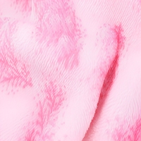 Peignoir thermique respirant en polaire rose clair à imprimé feuilles pour femme, à capuche, avec ceinture, longueur genou, doux, pour la maison, automne-hiver