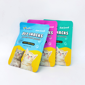 Pochette Premium <span class=keywords><strong>pour</strong></span> Aliments Humides <span class=keywords><strong>pour</strong></span> Chats : Friandises, Pâté, Nourriture Humide, Herbe à Chat – Produits Nutritionnels <span class=keywords><strong>de</strong></span> Haute <span class=keywords><strong>Qualité</strong></span> <span class=keywords><strong>pour</strong></span> Animaux <span class=keywords><strong>de</strong></span> Compagnie (Vente en Gros) - Product Image 3