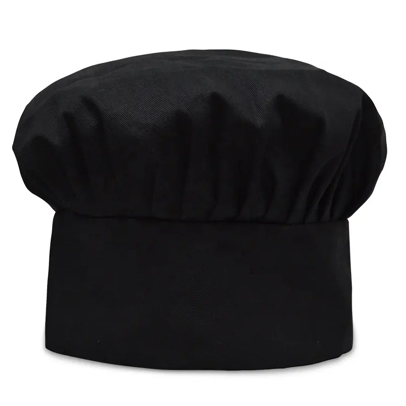 Chapeau de chef élastique unisexe, bonnet en maille, bonnet de chef de cuisine personnalisé