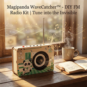 Kit éducatif électronique en bois pour projets STEM de qualité supérieure pour enfants - Product Image 1