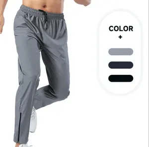 OEM Summer Basketball Running Men's Pants Loose Breathable Quick Drying Casual Letter Sport Pants For Man
