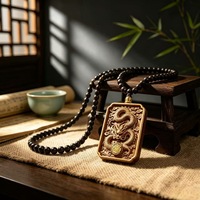 Jiangmu, objet portatif en bois d'Abelia Biflora vieilli 64282892