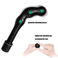 Masseur de prostate masculin en gros, vibrateur, plug anal, fonctionne sur piles, 10 modes de vibration