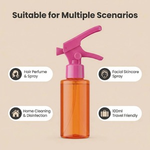 Botella de Spray Personalizada de 100ml/200ml, <span class=keywords><strong>Mini</strong></span> Botella de Spray con Gatillo, Pulverizador de Niebla Fina de Plástico, Botella Recargable para Mascotas, Cosméticos, Cabello y Agua - Product Image 3