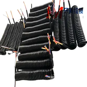 KAIMEI PUR 1*2,5 cable espiral a tierra para generadores